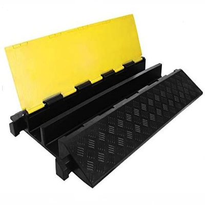 2 Channels Cable Protector TRAFFIC ROAD SAFETY HUMP 1000MM X 250MM X 50MM